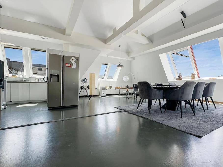6 Zimmer Maisonette-Penthouse Pool Dachterrasse Luxus Мюнхен Экстерьер фото